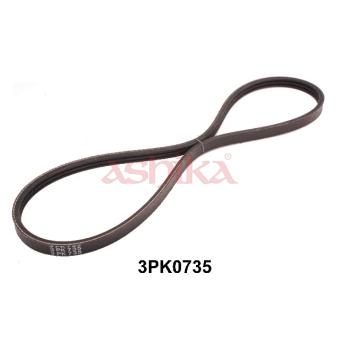 Courroie trapézoïdale à nervures ASHIKA OEM 1172000QAR