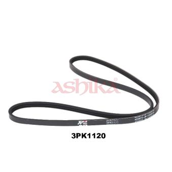 Courroie trapézoïdale à nervures ASHIKA [112-3PK1120]