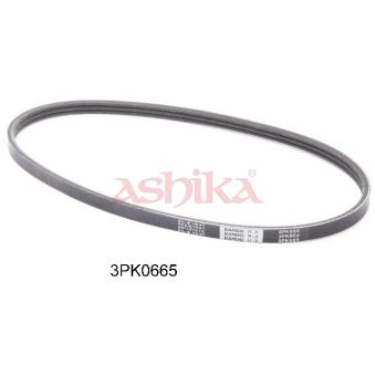 Courroie trapézoïdale à nervures ASHIKA OEM 96568068