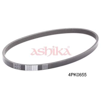 Courroie trapézoïdale à nervures ASHIKA OEM 117201F710