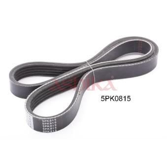 Courroie trapézoïdale à nervures ASHIKA 112-5PK815