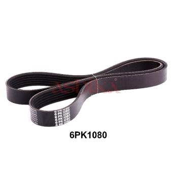 Courroie trapézoïdale à nervures ASHIKA OEM 38920P5L003