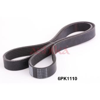 Courroie trapézoïdale à nervures ASHIKA OEM 119204M500