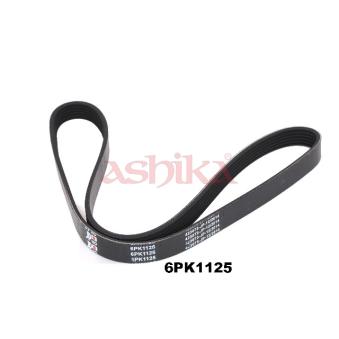 Courroie trapézoïdale à nervures ASHIKA 112-6PK1125