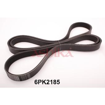 Courroie trapézoïdale à nervures ASHIKA 112-6PK2185