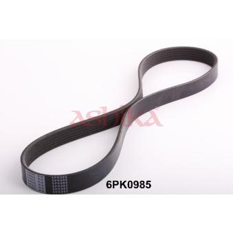 Courroie trapézoïdale à nervures ASHIKA OEM 38920PMET01 Courroie trapézoïdale à nervures ASHIKA OEM 38920PMET01