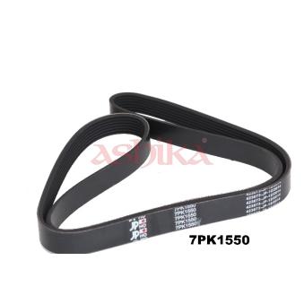 Courroie trapézoïdale à nervures ASHIKA 112-7PK1550