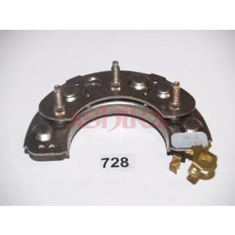 Pont de diodes, alternateur ASHIKA OEM 8942469571