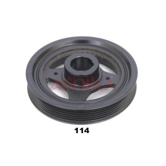 Poulie, vilebrequin ASHIKA 122-01-114