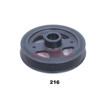 Poulie, vilebrequin ASHIKA [122-02-216]