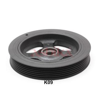 Poulie, vilebrequin ASHIKA 122-0K-K09 pour AUDI A4 1.4 - 105cv