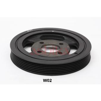 Poulie, vilebrequin ASHIKA 122-0W-W02