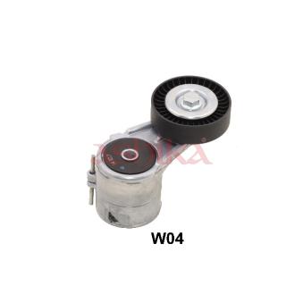 Tendeur, courroie trapézoïdale à nervures ASHIKA 128-0W-W04