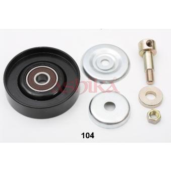 Poulie renvoi/transmission, courroie trapézoïdale à nervures ASHIKA OEM 11925AX010