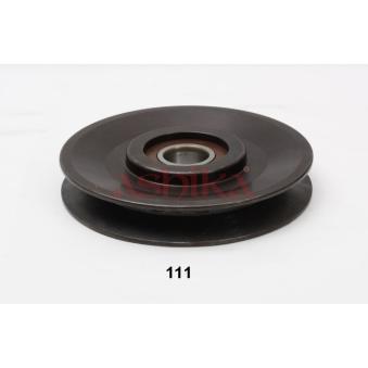 Poulie renvoi/transmission, courroie trapézoïdale à nervures ASHIKA 129-01-111