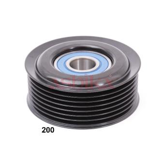 Poulie renvoi/transmission, courroie trapézoïdale à nervures ASHIKA OEM 1660426011