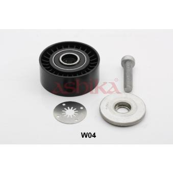 Poulie renvoi/transmission, courroie trapézoïdale à nervures ASHIKA OEM 51758383