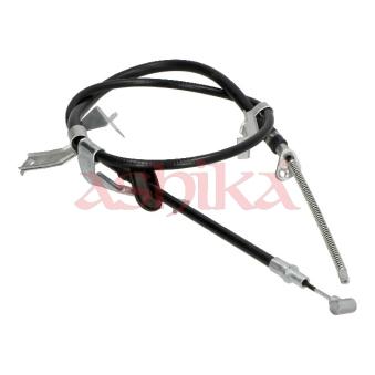 Tirette à câble, frein de stationnement ASHIKA 131-00-0442