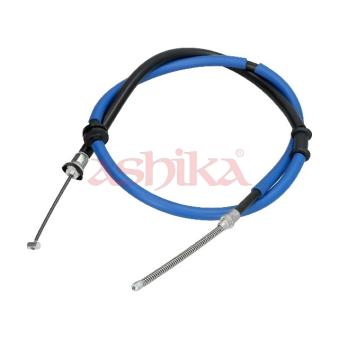 Tirette à câble, frein de stationnement arrière gauche ASHIKA 131-00-0648