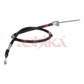 Tirette à câble, frein de stationnement ASHIKA [131-02-2014R]