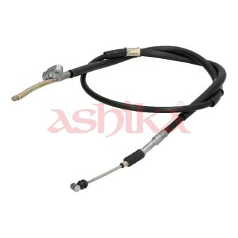 Tirette à câble, frein de stationnement arrière gauche ASHIKA 131-02-250L