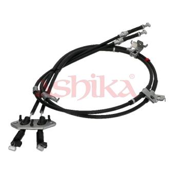 Tirette à câble, frein de stationnement ASHIKA [131-03-322]