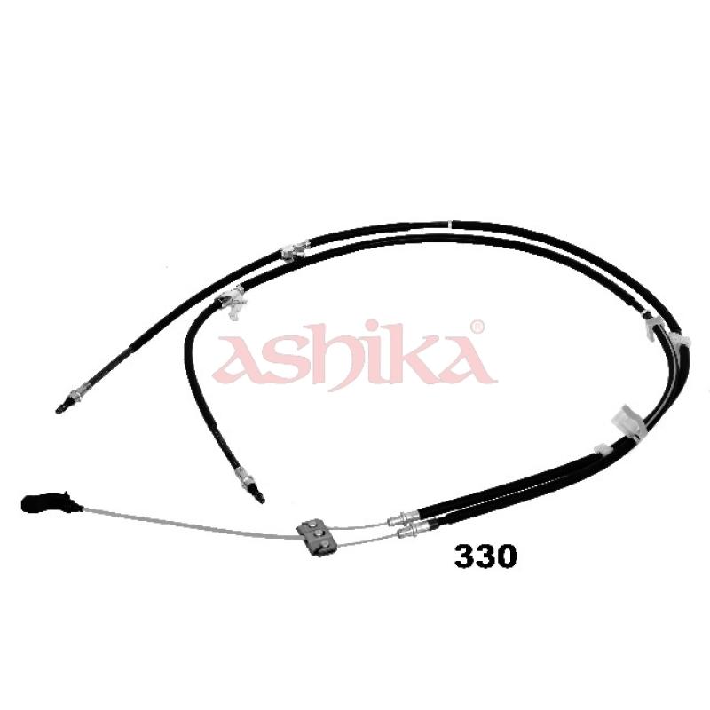 Tirette à câble, frein de stationnement ASHIKA 131-03-330 - Visuel 2