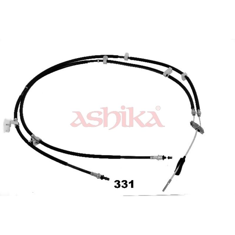 Tirette à câble, frein de stationnement ASHIKA 131-03-331 - Visuel 2