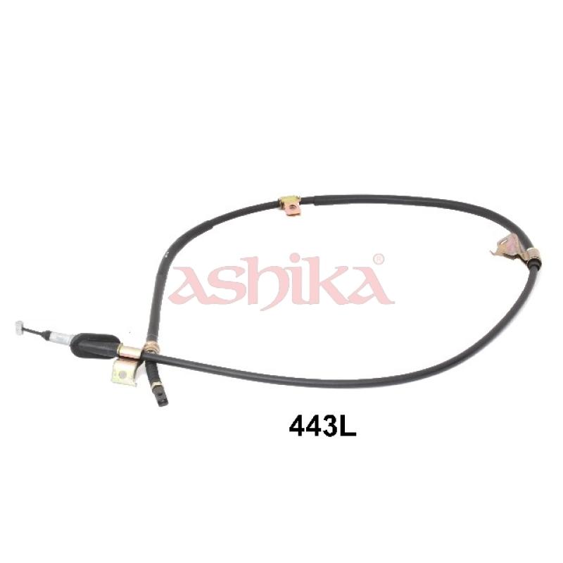 Tirette à câble, frein de stationnement arrière gauche ASHIKA 131-04-443L - Visuel 1