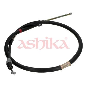 Tirette à câble, frein de stationnement arrière gauche ASHIKA 131-06-615L pour DAIHATSU FEROZA 1.6 i 16V 4x4 - 95cv