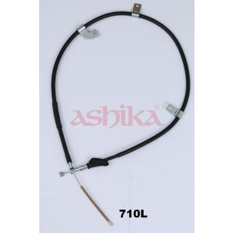 Tirette à câble, frein de stationnement arrière gauche ASHIKA 131-07-710L