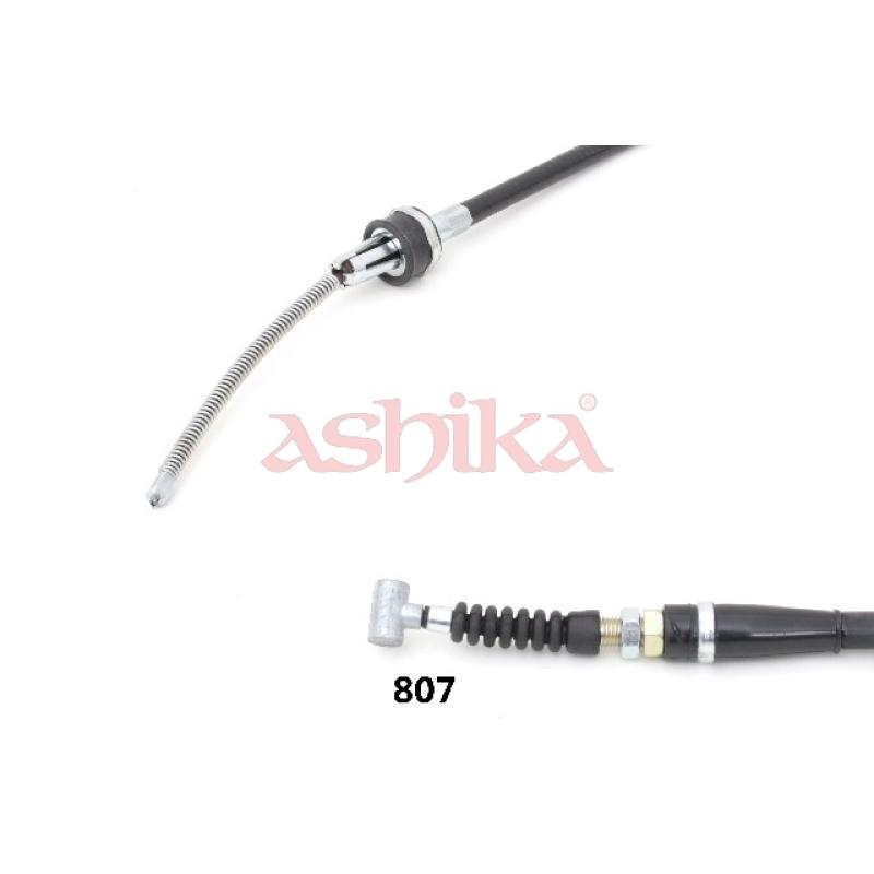 Tirette à câble, frein de stationnement arrière gauche ASHIKA 131-08-807 - Visuel 1