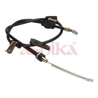 Tirette à câble, frein de stationnement arrière droit ASHIKA [131-08-816]