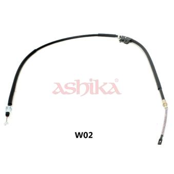 Tirette à câble, frein de stationnement ASHIKA 131-0W-W02