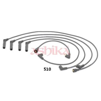 Kit de câbles d'allumage ASHIKA 132-05-510