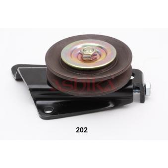Poulie-tendeur, courroie trapézoïdale à nervures ASHIKA 140-02-202 pour INFINITI FX 1.8 AWD - 110cv