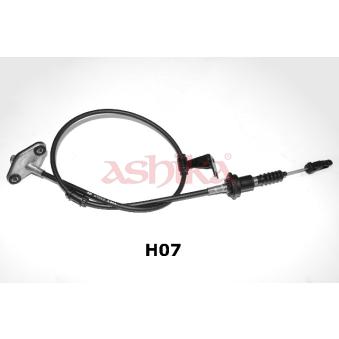 Tirette à câble, commande d'embrayage ASHIKA 154-0H-H07 pour KIA PICANTO 1.1 - 65cv