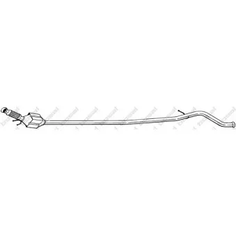 Catalyseur BOSAL 099-515 pour PEUGEOT 307 2.0 HDI 90 - 90cv