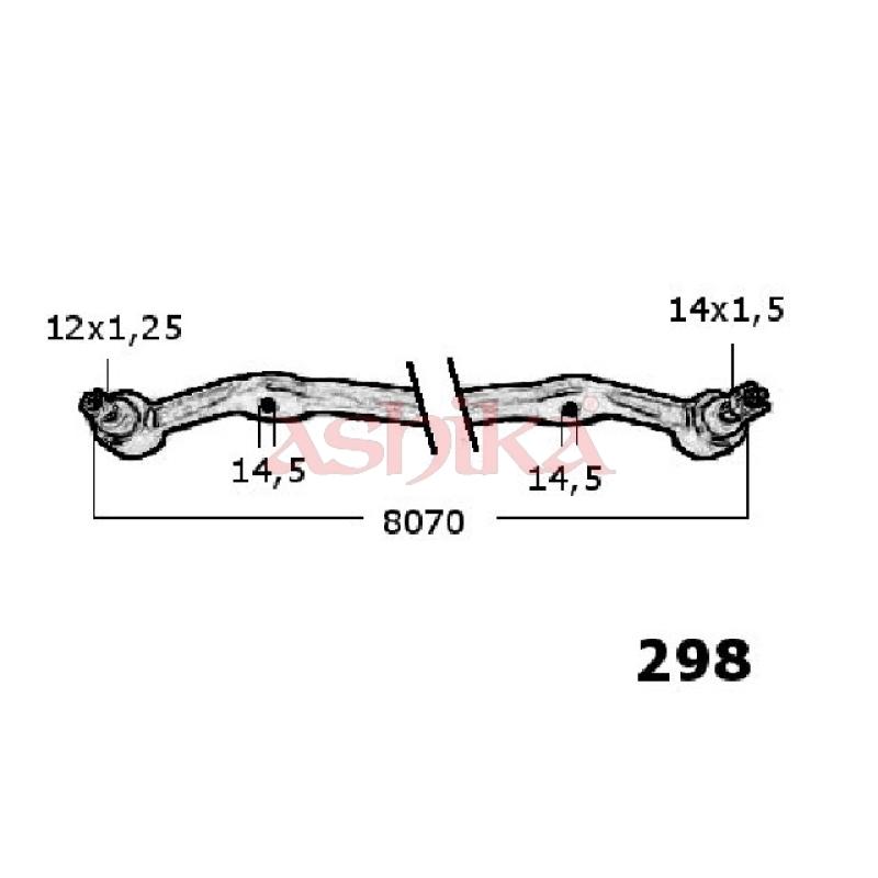 Barre de connexion ASHIKA 27-02-298 - Visuel 1