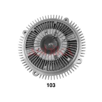 Embrayage, ventilateur de radiateur ASHIKA [36-01-103]