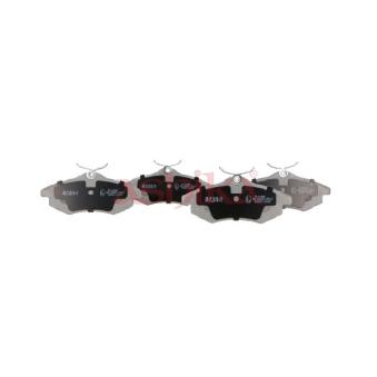 Jeu de 4 plaquettes de frein avant ASHIKA OEM 425369