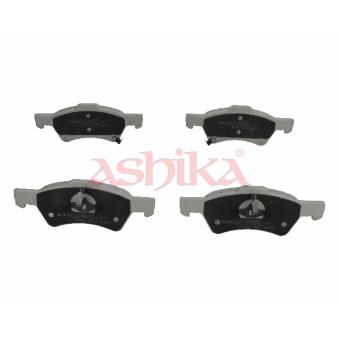 Jeu de 4 plaquettes de frein avant ASHIKA OEM VE101216