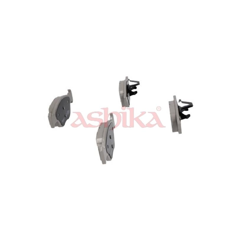 Jeu de 4 plaquettes de frein avant ASHIKA 50-00-0036 - Visuel 2