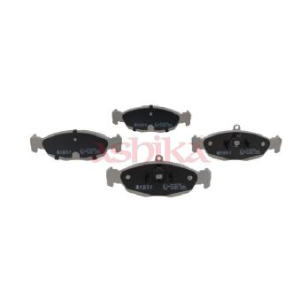 Jeu de 4 plaquettes de frein avant ASHIKA OEM 90442995