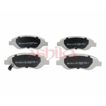 Jeu de 4 plaquettes de frein avant ASHIKA OEM 1605228