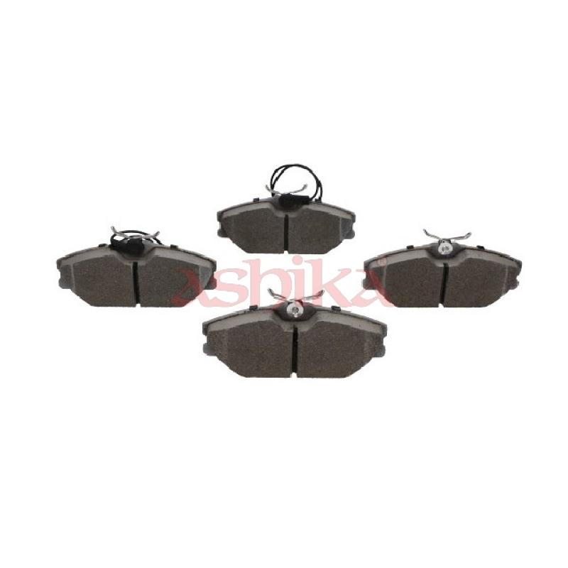 Jeu de 4 plaquettes de frein avant ASHIKA 50-00-0081 - Visuel 1