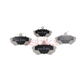Jeu de 4 plaquettes de frein avant ASHIKA OEM 533698151