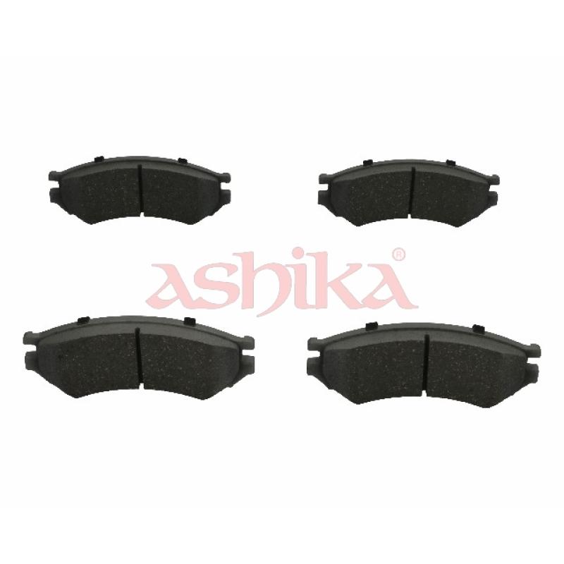Jeu de 4 plaquettes de frein avant ASHIKA 50-00-010 - Visuel 1