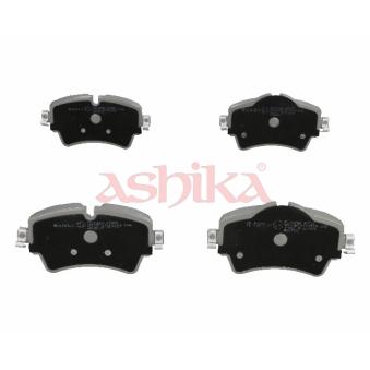Jeu de 4 plaquettes de frein avant ASHIKA OEM 34106874034