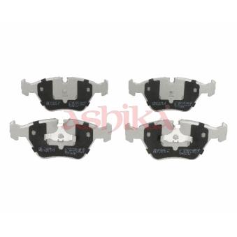 Jeu de 4 plaquettes de frein avant ASHIKA OEM 34111158267